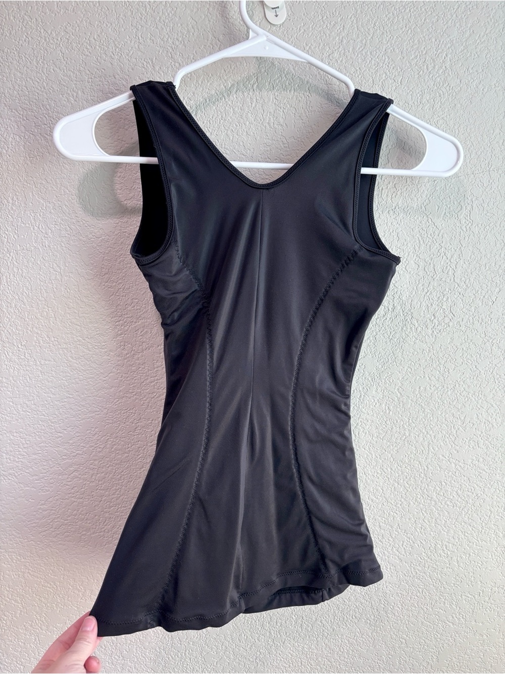 Maidenform 1866 Wear Your Own Bra Shapewear Cami Tank Top Black Medium - Picture 6 of 6